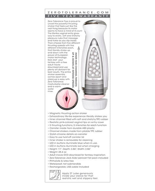 Zero Tolerance The Thrusting Rechargeable Stroker | Shop Lowest Prices at fonlove.shop